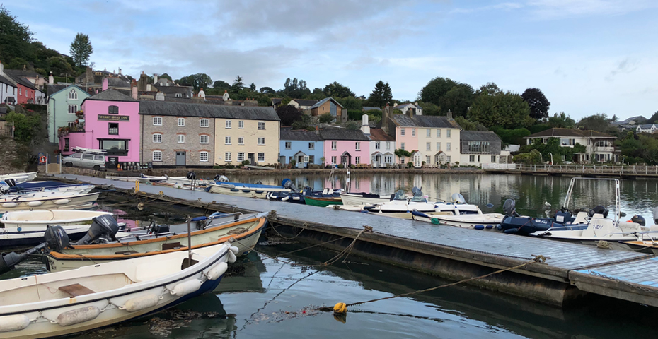 Exploring the River Dart from the water - Dittisham