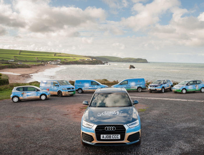 Coast & Country Cottages cars - agency managed service