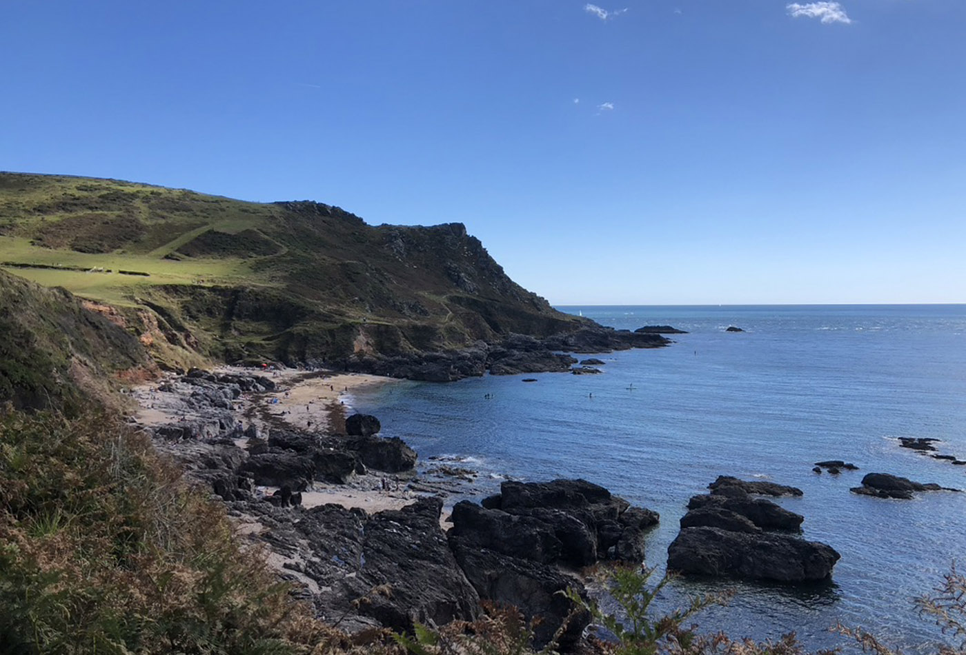 Mattiscombe Beach - secret Devon beaches