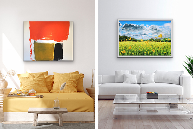 The Brownston Gallery art - choosing art for your holiday home