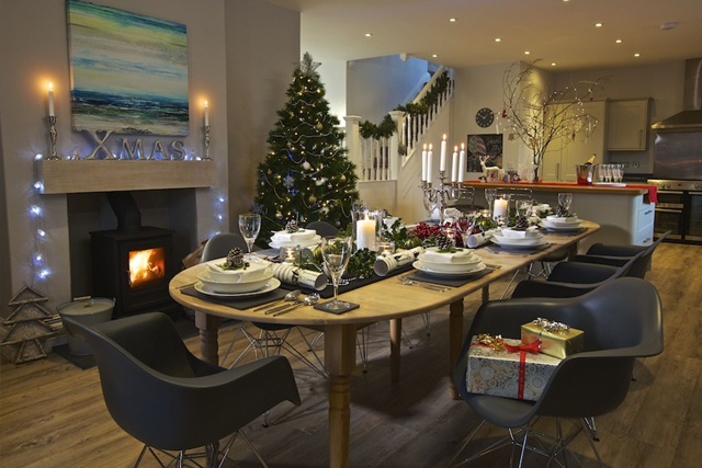 Christmas holiday cottage in South Devon