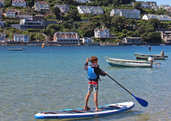 Things to do in Salcombe - paddleboarding
