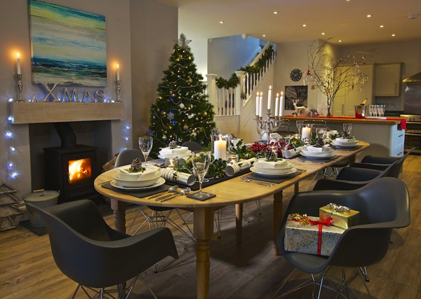 Christmas holiday cottage in South Devon