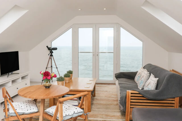 St Julien - Living Room with Sea Views