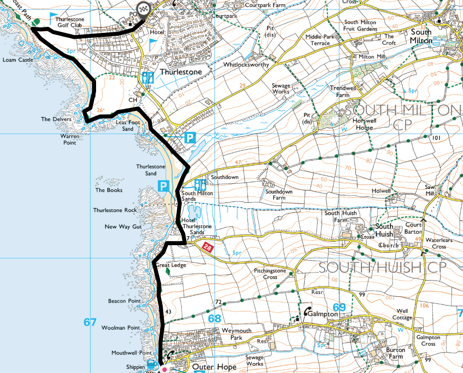 Hope Cove to South Devon Walks Coast & Country Cottages