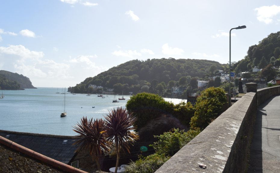 Newcomen Road, the first stage of the walk from Dartmouth to Blackpool Sands
