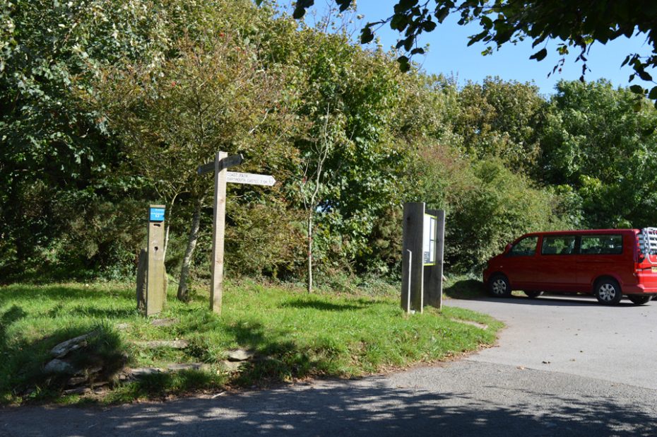 Little Dartmouth car park (National Trust)