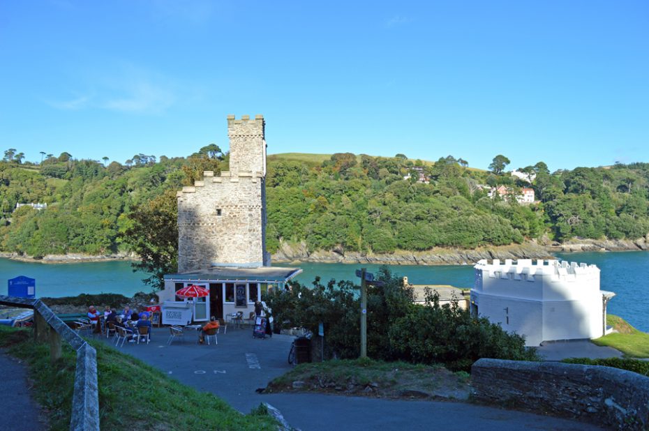 Dartmouth Castle on a sunny day