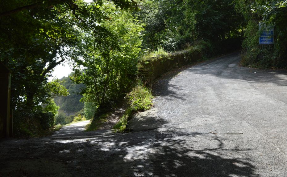 The end of Castle Road