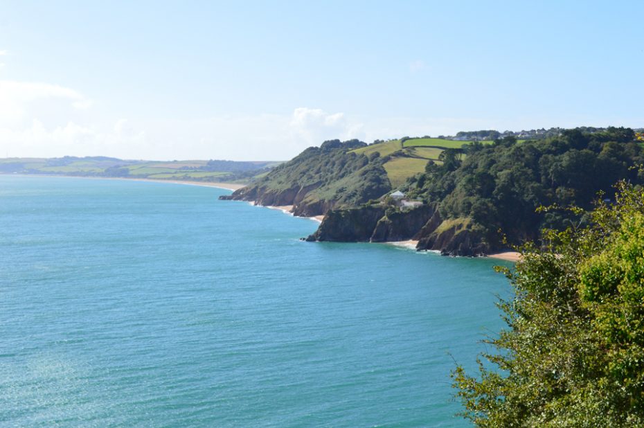 Start Bay, viewed from just above Blackpool Sands
