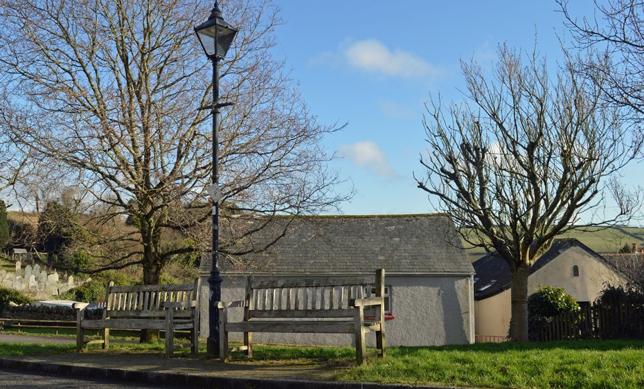 A bench in Loddiswell